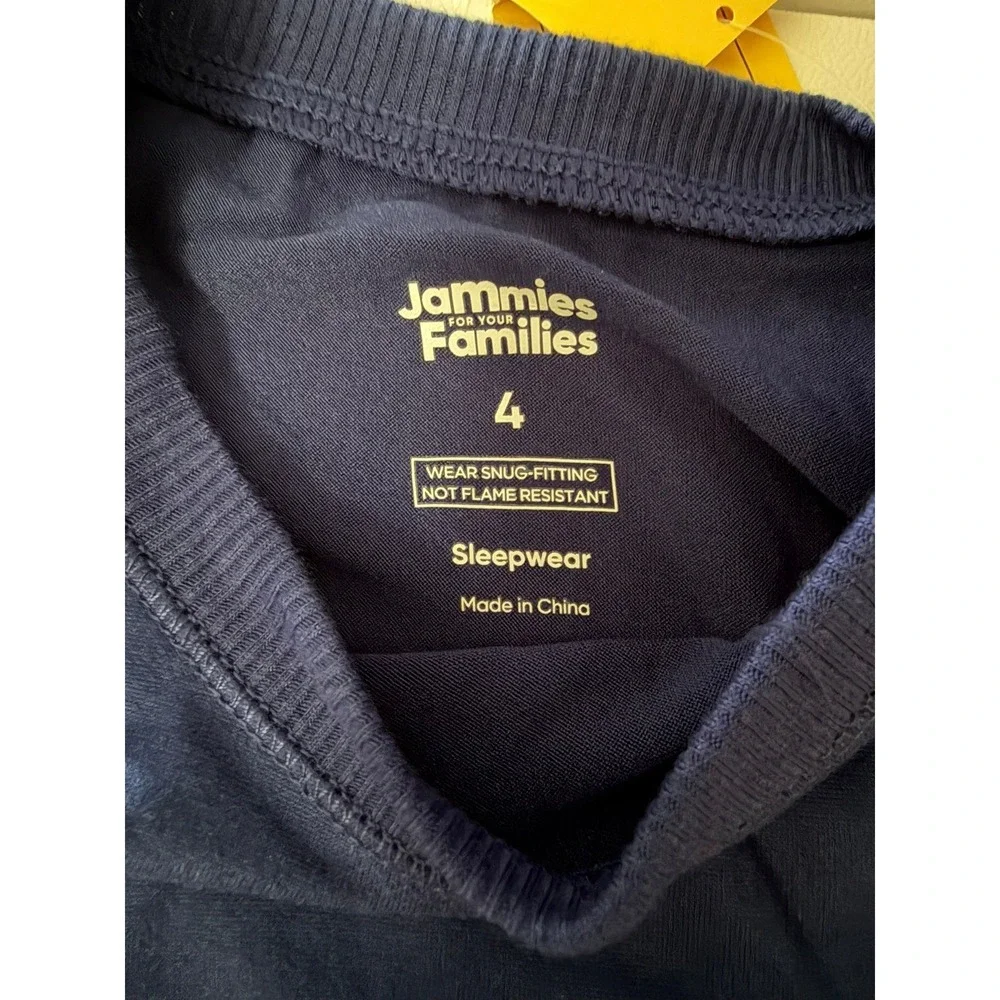 Jammies For Your - Families Kids Size 4 - *NWT*